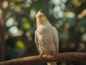 calopsita cantando