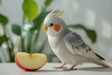 calopsita pode comer maçã